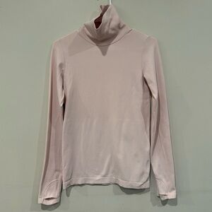 Athletica long sleeve turtle neck athletic wear Light pink